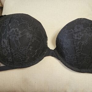 Elegant Black Lace Bra
